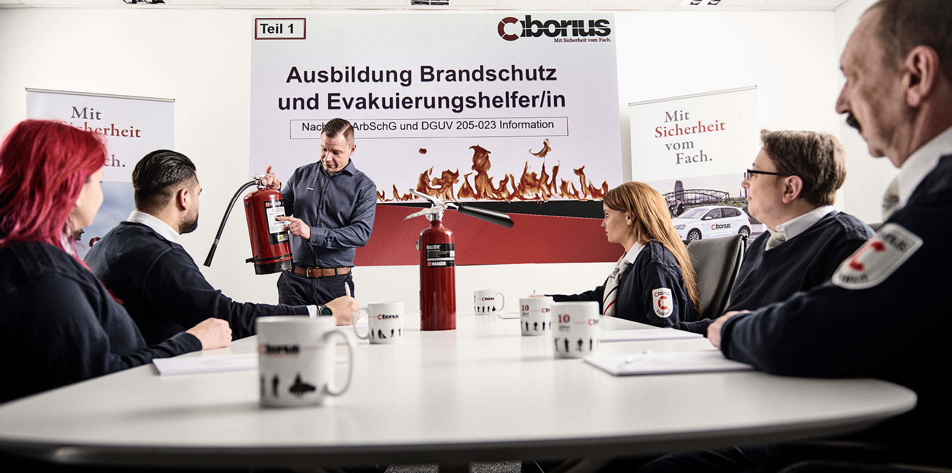 Schulung Brandschutzhelfer